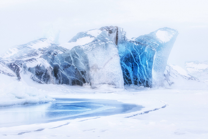 Площадь льда в Антарктике достигла рекордно низких значений