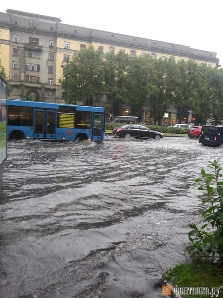 Петербург 08.08.2019 | Источник: читатель "Фонтанки" Алексей