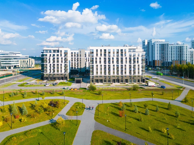 В ЖК Life Residence есть места для прогулок, спортивные площадки, зоны отдыха и релакса | Источник: «Паритет Девелопмент»