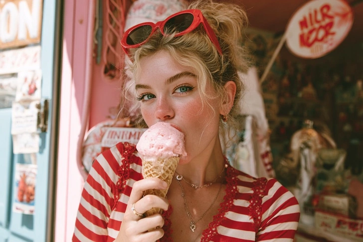 Выберите мороженое, а мы скажем, когда вам улыбнется удача🍦 | Источник: Midjorney/Parents