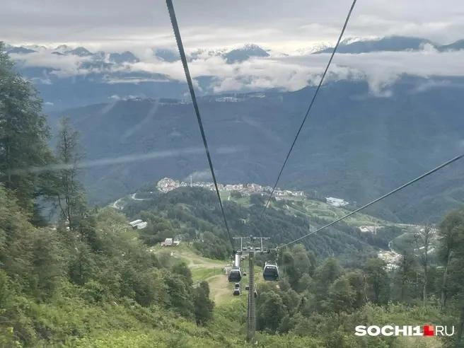 Курорт готовит подъемники к летнему сезону | Источник: Анна Грицевич / SOCHI1.RU