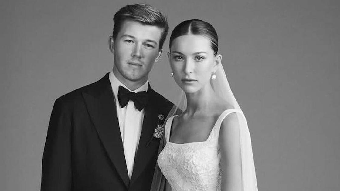 Двухметровая фата и кутюрный Givenchy: рассматриваем свадебный образ дочери Стива Джобса