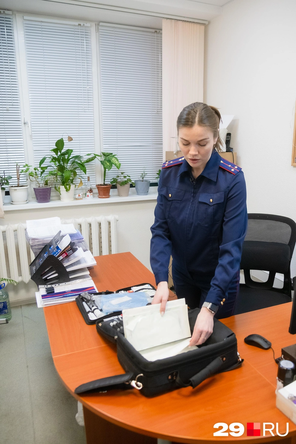 На рабочем месте  | Источник: Иван Митюшёв / 29.RU