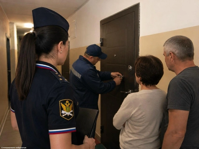 Приставы помогли вернуть воду в дом в Уфе | Источник: r02.fssp.gov.ru