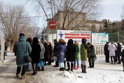 Пустое реабилитационное отделение в волгоградской больнице №3