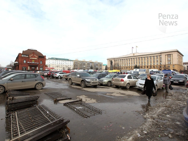 площадь ленина в пензе до реконструкции