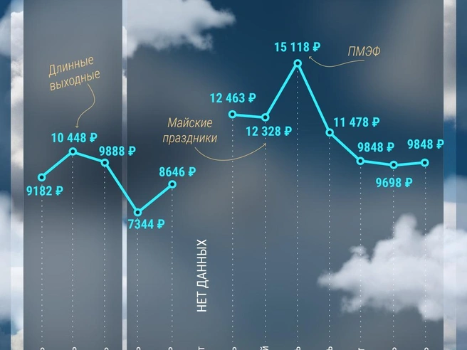 Стоимость авиаперелетов в России за последний год возросла незначительно, но эксперты прогнозируют существенный рост в ближайшем будущем | Источник: Мария Романова / Городские медиа