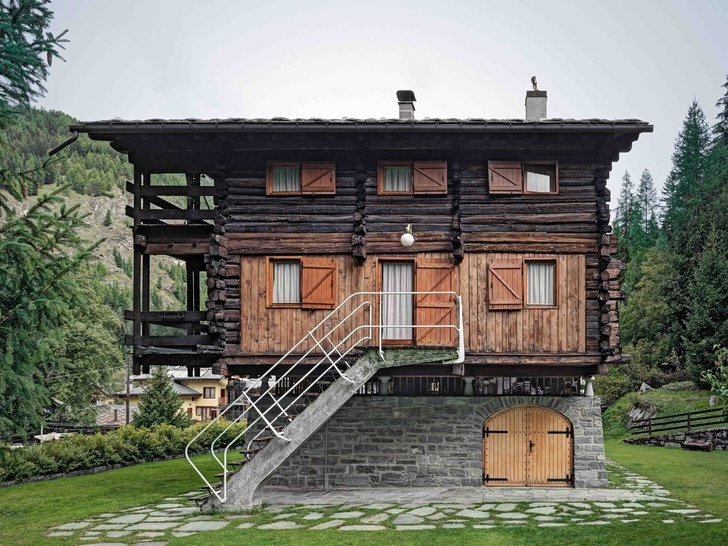 Дом-легенда: альпийская хижина по проекту Карло Моллино (фото 0)