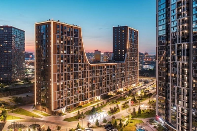 Yasny Bereg: apartments with park and embankment