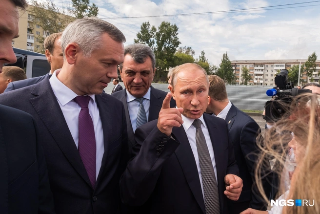 В прошлый раз Владимир Путин был в Новосибирске с официальным визитом в 2018 году | Источник: Ольга Бурлакова / NGS.RU