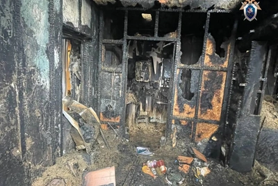 Два человека погибли при пожаре в Омской области