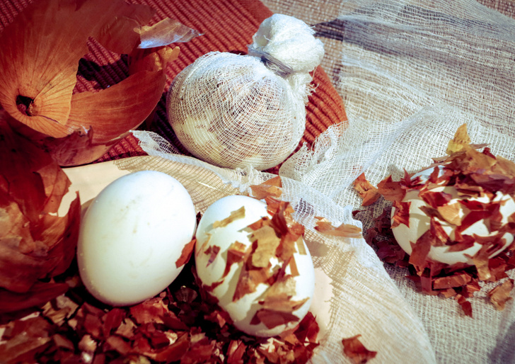 Поделки к Пасхе своими руками: пошаговая инструкция приготовления «мраморных» яиц
