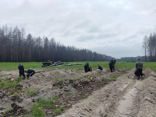 Фото с места высадки | Источник: пресс-служба администрации Кургана