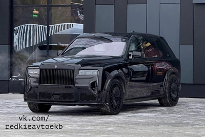 В Екатеринбурге заметили доработанный Rolls-Royce Brabus 700