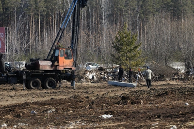 На Кольцовском тракте начали строить новый микрорайон