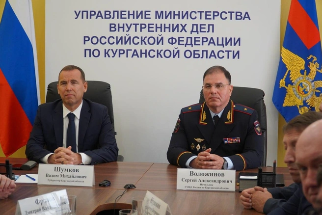 В УМВД Зауралья представлен новый руководитель | Источник: УМВД России по Курганской области