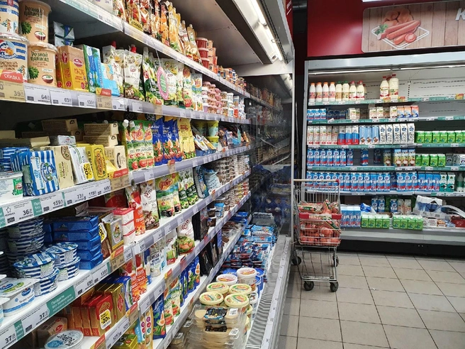 А продукты будут? Что происходит с поставками товаров в магазины на фоне проблем с топливом | Источник: Александра Мамонтова / 76.RU