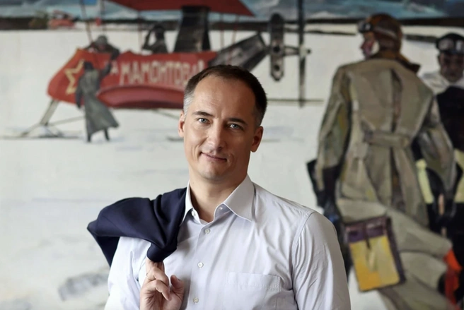 Константин Бабкин на заводе «Ростсельмаш» | Источник: Пресс-служба «Ростсельмаш»