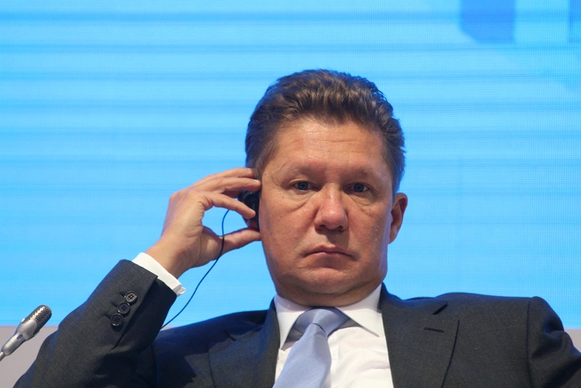 Алексей Миллер | Источник: Михаил Огнев / FONTANKA.RU