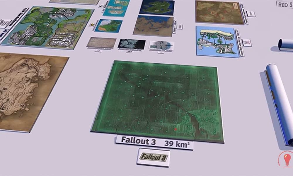 Карта самый большой объект. Сравнение размеров карт фоллаут. Размеры карт Fallout. Размер карты фоллаут 4. Размер карты Fallout.