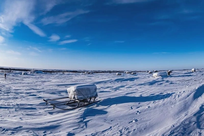 В Ямальском районе объявлено штормовое предупреждение