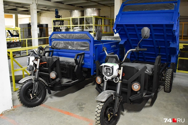 Модели типа «Титан» и «Викинг» способны перевозить 1,1–1,3 тонны. Стоят такие 300+ тысяч рублей | Источник: Артем Краснов