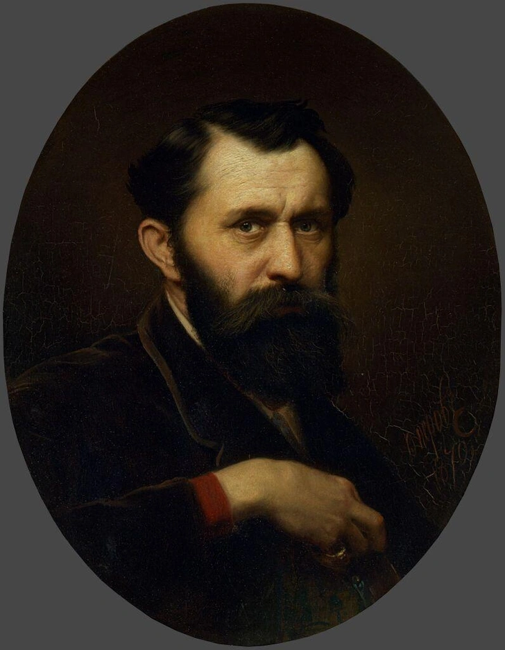 Василий Перов, «Автопортрет», 1870 г. | Источник: Ktomy.media