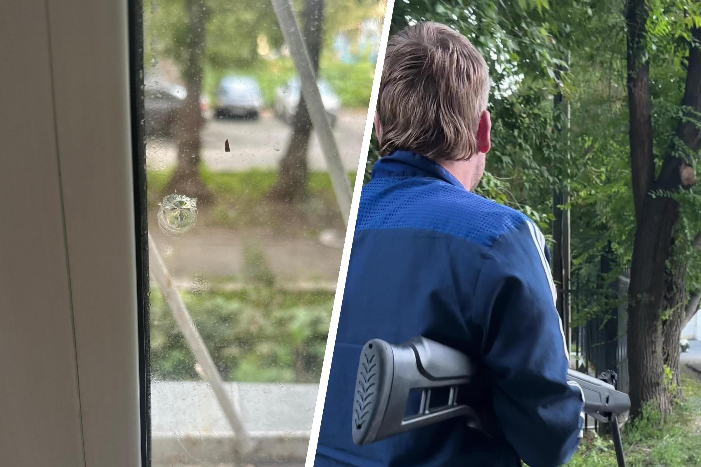 «Детей заставляли вставать на колени». В Челябинске троих мужчин задержали с винтовкой на детской площадке