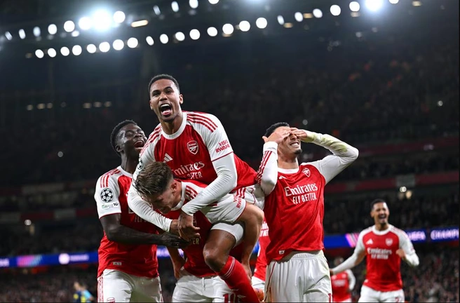 «Арсенал» пока не потерял ни одного очка | Источник: пресс-служба УЕФА