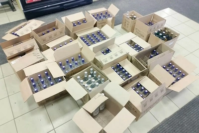В череповецком магазине вновь изъяли нелегальный алкоголь