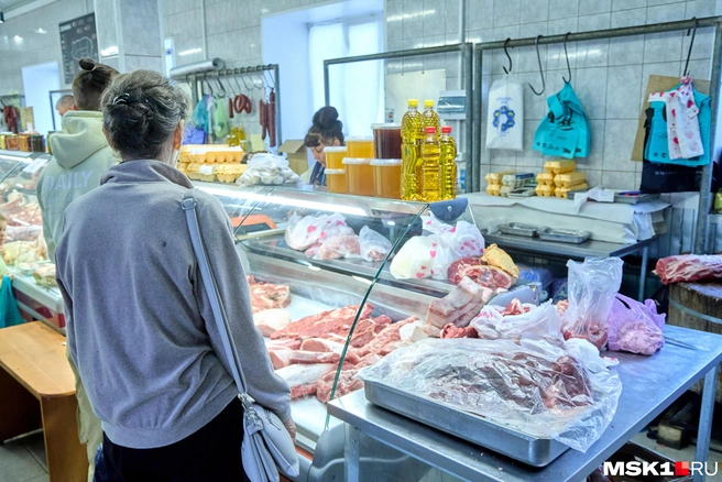 В мясном отделе придется раскошелиться | Источник: Дмитрий Толстошеев / MSK1.RU