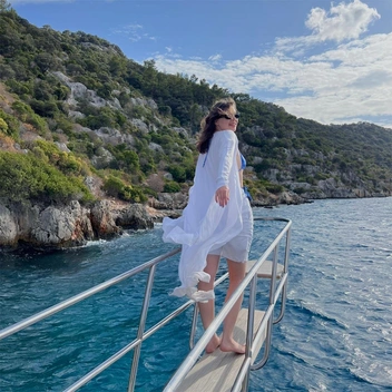 Путешествие на яхте вдоль древнего затонувшего города Кекова | Источник: Елизавета Пенкина