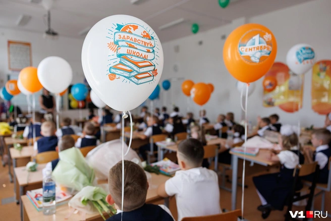 В этом году школа № 55 забита учениками до предела | Источник: Алексей Волхонский / V1.RU