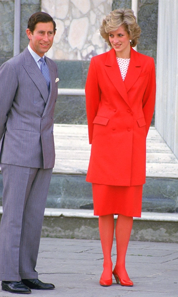 1985 год. Диана в Jasper Conran во Флоренции