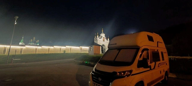 Фургон Александра в Нижнем Новгороде | Источник: ПутЁвые. Путешествуем! / T.me
