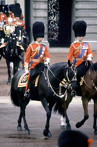 От Дианы до Кейт Миддлтон: самые яркие «балконные» кадры Trooping The Colour