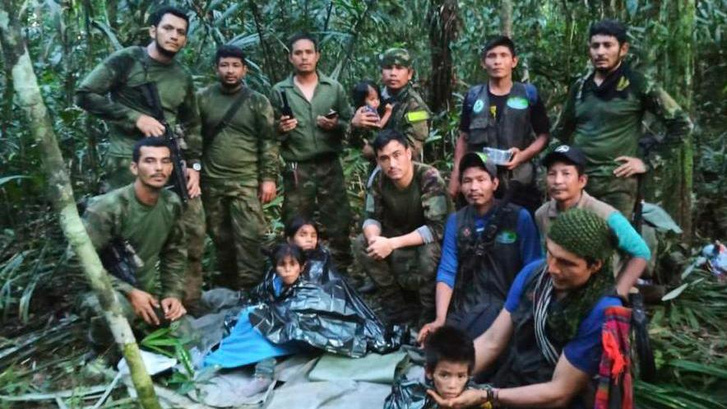 Как четверо детей 40 дней блуждали по джунглям после авиакатастрофы и выжили