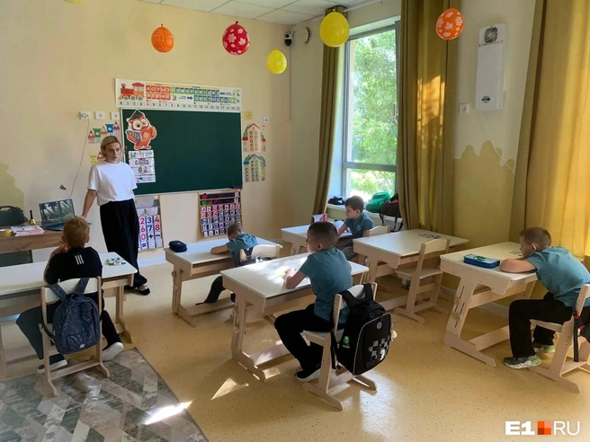 В классе всего шесть человек | Источник: Елена Мамаева 