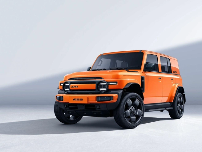 iCar (или iCaur) — суббренд марки Chery, одна из моделей которого напоминает серьезный офф-роудер (но в реальности кроссовер) | Источник: Chery International