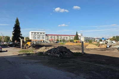 В Кургане снесли последний дом в квартале у ЦПКиО
