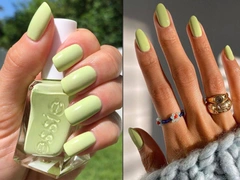 White grape nails — свежий маникюр в главном цвете лета