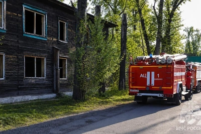 В Абакане ликвидировали два пожара за сутки