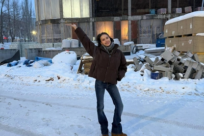 Загитова проверила ход стройки своей школы в Казани