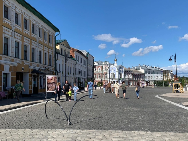 Плитка в двух оттенках | Источник: Алена Троицкая / 76.RU