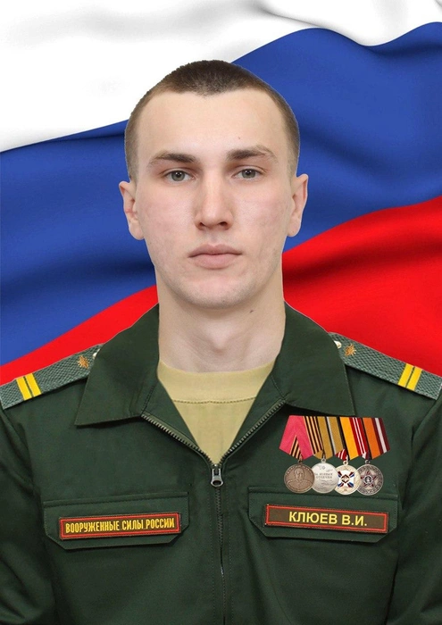Младший сержант Василий Клюев получил медаль Жукова | Источник: пресс-служба Восточного военного округа