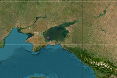 Powerful earthquake occurs in Sea of Azov