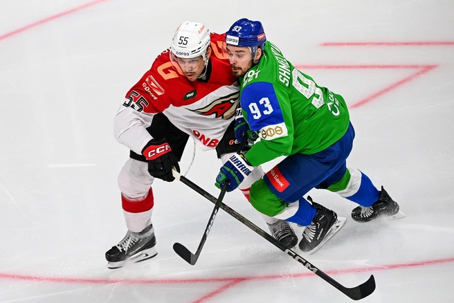 В третий раз в истории «регулярок» КХЛ Уфа громит Омск | Источник: «Авангард»