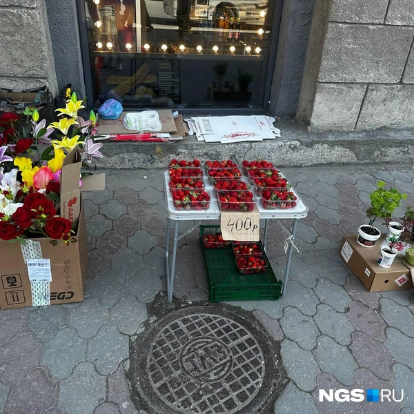Уличная торговля на Площади Калинина | Источник: Павел Пешков / NGS.RU