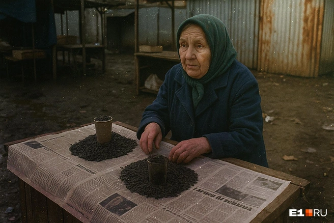 В 90-е все вокруг стали торговать и искать другие способы заработать | Источник: Филипп Сапегин / E1.RU