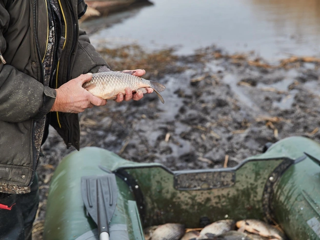 Успех в рыбалке зависит от множества условий | Источник: Александр Ощепков / NGS.RU